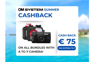 € 75 Holiday Cashback OM System TG-7