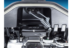 Flashtigger in underwater housing