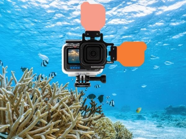 Flip Filter system and macrosystem for GoPro Hero 5-10, 11, 12 and 13