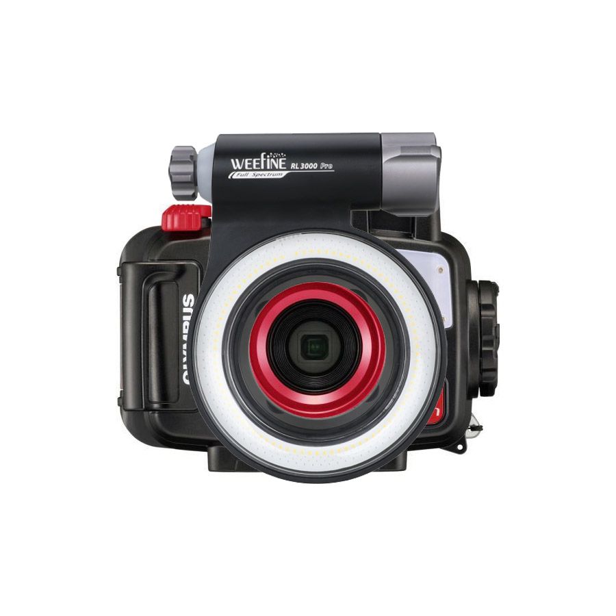 OM System Tough TG-7 Red Super Macro Ring Light Kit