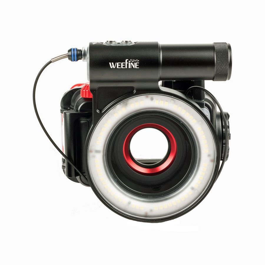 OM System Tough TG-7 Black Super Macro Ring Light Kit