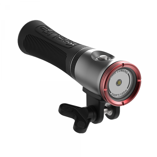 Compact, 1000 lumens underwater photo / video / divelight