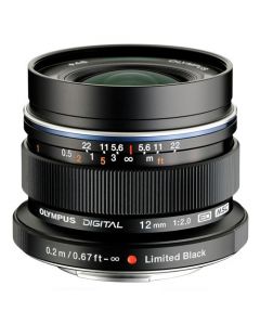 Olympus M.Zuiko Digital 12mm 1:2.0 black – Image 1