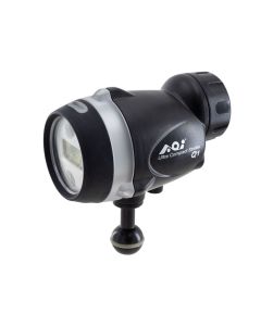 AOI UCS-Q1-BLK Underwater Ultra Compact Strobe Q1 (2027 Edition) front angled view
