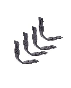 AOI MDS 01 L Bracket (4 Pieces) - Black – Image 1