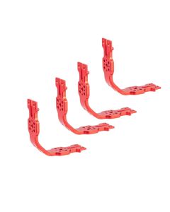 AOI MDS 01 L Bracket (4 Pieces) - Red – Image 1