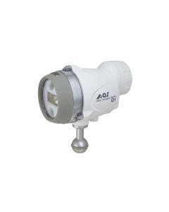 AOI UCS-Q1-BLK underwater strobe 2027 Edition front angled view