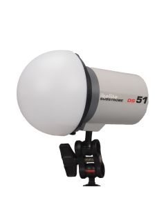 Dome Diffuser Pro for Ikelite DS51 / DS50 / AF35 strobe – Image 1
