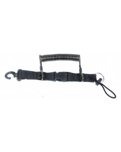 Heavy duty shockline with metal core and plastic clip – Image 1
