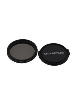Used OM/ Olympus CPL filter + lens cap for CLA adapter – Image 1