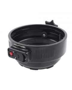 Used Nauticam N100 to N120 55mm Port Adaptor with Zoom/Focus Knob – Image 1