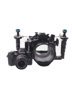 Used Olympus OM-D E-M10MIII + Nauticam Underwater housing – Image 1