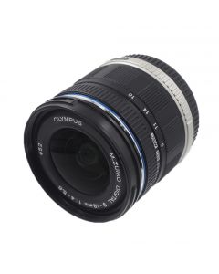 Used Olympus M.ZUIKO DIGITAL ED 9-18mm 1:4.0-5.6 wide angle zoom lens – Image 1