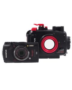 Used Olympus Tough TG-5 Underwater photography set. – Image 1