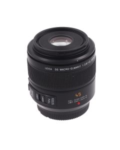 Used Panasonic 45mm F2,8 Leica Macro Elmarit for MFT – Image 1
