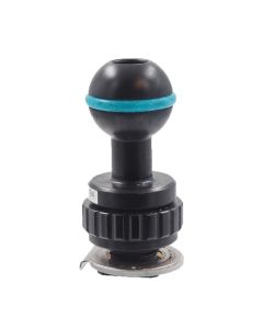 Used Nauticam Strobe mounting ball for cold shoe 25311 – Image 1
