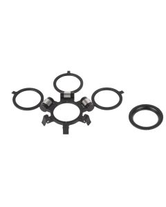 Nauticam M67 Triple Flip Holder for M67 Ports – Image 1