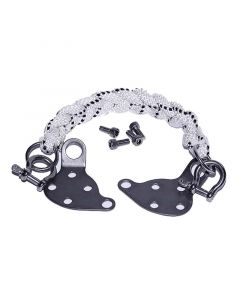 Nauticam lanyard 27cm & mounting plate with screws 25120 – Image 1