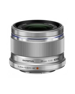 Olympus M.Zuiko Digital 25mm 1:1.8/ES-M2518 silver – Image 1