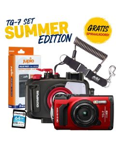 OM System TG-7 red starter pack