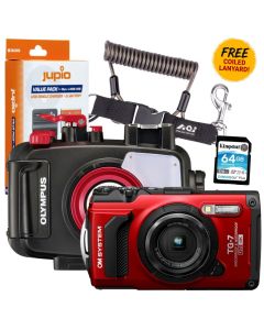 OM System TG-7 red starter pack – Image 1