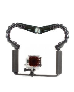 GoPro 2 x 1300 lumen Dual Underwater video light set – Image 1