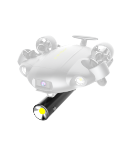 Spotlight with holder for Qysea Fifish V-series ROV's