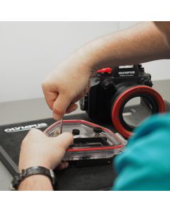 Full service overhaul for Olympus housing for PEN/OM-D