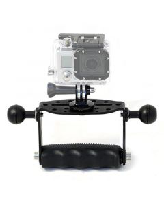 Carbonarm goodman handle, double ball , grip and GoPro adap. – Image 1