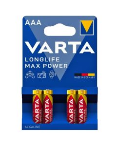 Varta AAA Longlife Max power 4-Pack – Image 1