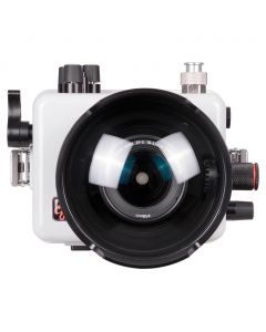 Ikelite underwater housing for canon EOS 200D - front view