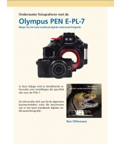 Bijlage onderwater fotograferen met de Olympus PEN E-PL7