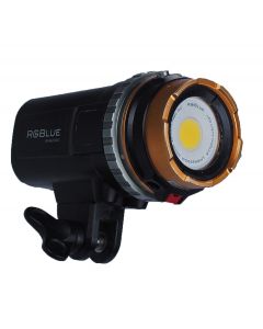 Used RGBlue System02 2500 lumen underwater video light