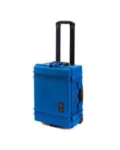 HPRC 2600 Wheels case with cubed foam - Blue