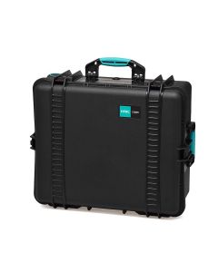 HPRC #2700 Wheels case with cubed foam - black/blue bassano