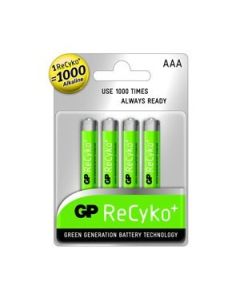 GP Recyko 4x AAA rechargeable batteries – Image 1