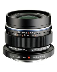 Olympus M.Zuiko Digital 12mm 1:2.0 black – Image 1