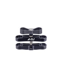 AOI CP-05-BLK black aluminium ball arm clamp