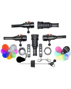 Backscatter Mini Flash 3 Triple Remote Light Package