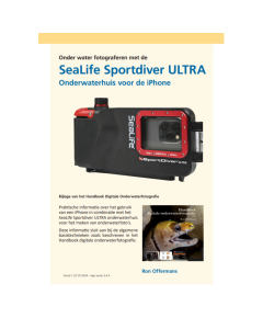 Dutch booklet onderwater fotograferen met Sealife Sportdiver - iPhone – Image 1