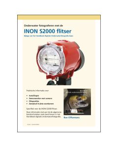 Dutch book with all extra information about using the INON S-2000 underwater strobe.