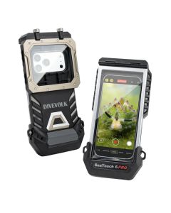 DIVEVOLK SeaTouch 6 Pro full-touchscreen underwater smartphone housing