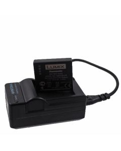 Used Patona charger +Panasonic Lumix DMW-BLH7E battery – Image 1