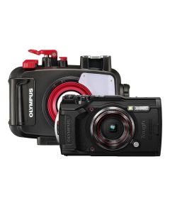 Rental OM System TG-7 underwatercamera with PT-059 housing – Image 1