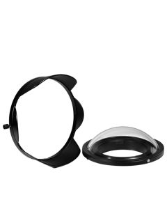Isotta Dome Port 4,5" optical glass -B102 H47 (AS828)