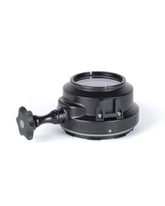 Nauticam N100 Flat Port 45 with Focus Knob