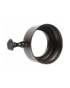 Nauticam N100 to N120 40mm port adaptor with zoom/focus knob – Image 1
