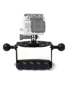Carbonarm goodman handle, double ball , grip and GoPro adap. – Image 1