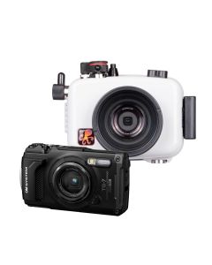 OM SYSTEM Tough TG-7 + Ikelite housing set – Image 1