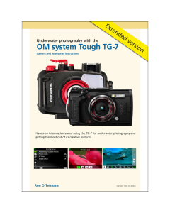 Extended Manual Underwater photography OM SYSTEM Tough TG-7 – Image 1